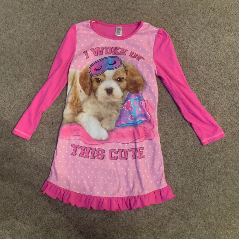 Fuzzy puppy warm pajamas (303)